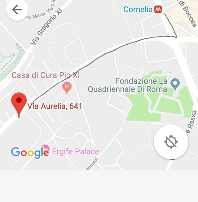 רומא Lovely Little Apartment In Via Aurelia מראה חיצוני תמונה